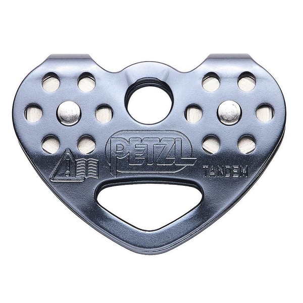 Petzl Tandem Speed Rolle Umlenkrolle Seilrolle Seil Drahtseil Seilbahn Kabelbahn-image