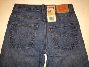 NWT Levi's 550 Relaxed Tapered Leg Jeans Kids Boys Size 16 Reg 28 x 28 | eBay