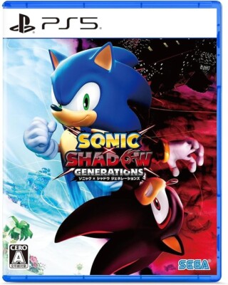 PS5 SONIC × SHADOW GENERATIONS Japan NEW GAME PlayStation 5