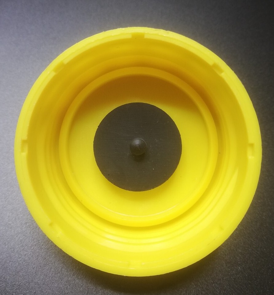 Earlex Steamer Wallpaper Stripper Replacement Screw Cap Lid Yellow