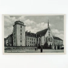 Kriegsschule War School Postcard 1920s Military Academy Lower Austria Art C1567