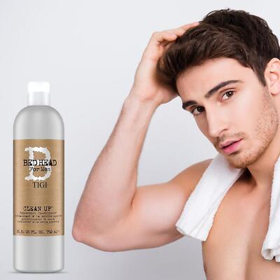 Bed Head by Tigi Clean Up Daily Shampoo 250ml & Conditioner 750ml for Men | eBay UK