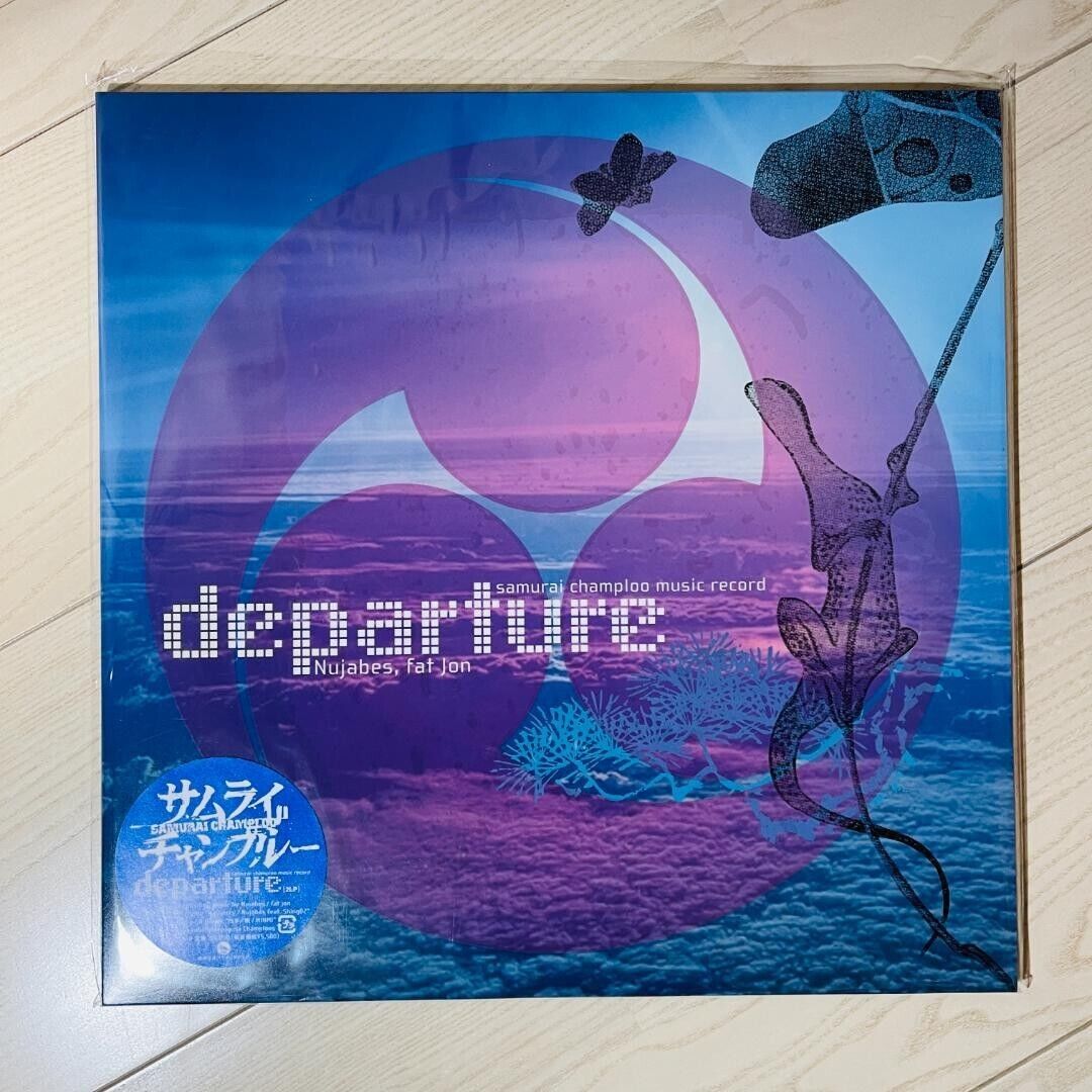 Samurai Champloo Nujabes departure Vinyl Record 2LP Limited Edition