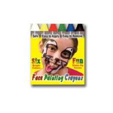 Face Painting Crayons 6/pack 