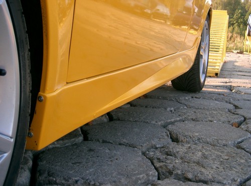 Minigonne laterali sottoporta Fiat Punto 2 Abarth look - Photo 4/8