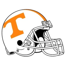 Tennessee Volunteers Helmet Logo - Die Cut Laminated Vinyl Sticker/Decal