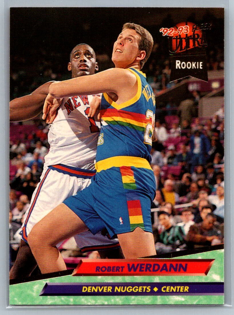 1992-93 Ultra #256 Robert Werdann