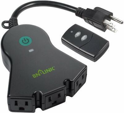 BN-LINK BNC-60/U131R Indoor/Outdoor 3-Prong Outlet with Wireless Remote Control 