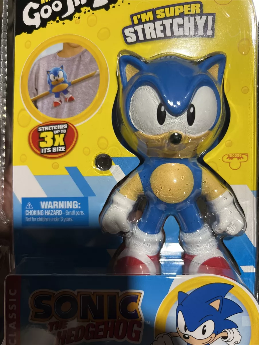 Heroes of Goo Jit Zu Classic Sonic The Hedgehog Hero Pack Stretch Sonic NEW