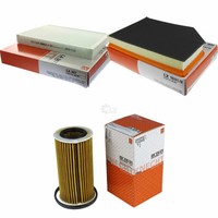 Mahle / Knecht Innenraumfilter LA 387 Luftfilter LX 1591/9 ÖLfilter OX 370D1