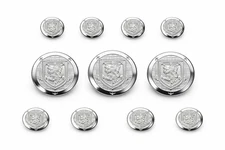 High Quality Silver Buttons Set For Suit, Sport Coat, Blazer - Metal Shank
