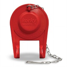 Korky 2-Inch Ultra High Performance Universal Toilet Flapper Red Small