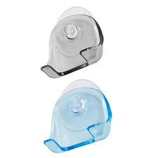  2 Pcs Shower Hanger Shaver Holder Bathroom Wall Organizer Suction Cup Razor