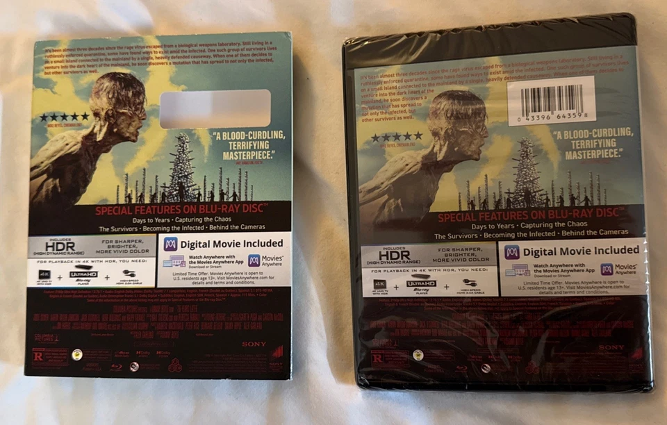 28 Years Later (4K + Blu Ray + Digital, 2025) BRAND NEW with Slipcover - Image 4 of 4