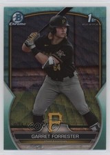2023 Bowman Draft Chrome Aqua Wave Refractor /125 Garret Forrester #BDC-197 00em