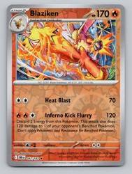 Blaziken 042/182 Destined Rivals Reverse Holo