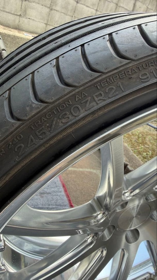 JDM Work Gnosis CVS 21-inch 4-Book No Tires | eBay