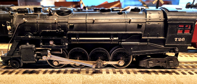 #ad Lionel 1946 726 BERKSHIRE LOCO IN GOOD COND. CLEAN IN OB HARD TO FIND THIS NICE $559.00