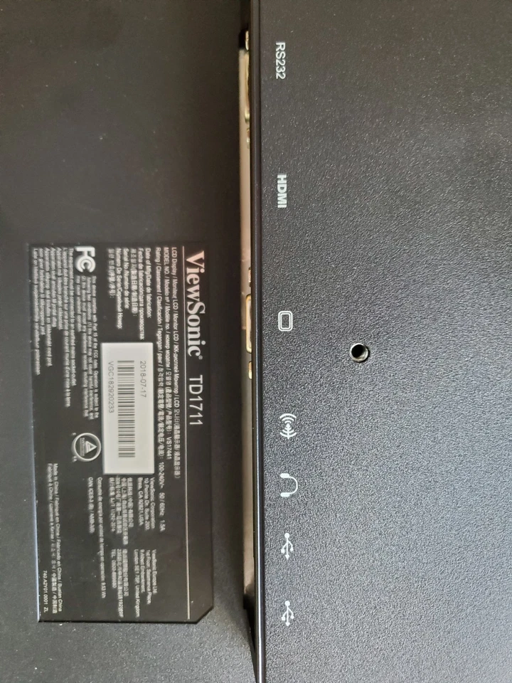 VIDEO: ViewSonic TD1711-R 17" Touchscreen LCD Monitor - Image 2 of 4