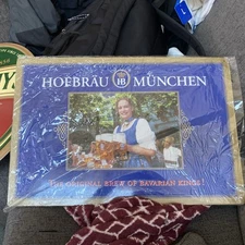 Hofbrau Hofbrauhaus The Original Brew of Bavarian Kings Beer Metal Sign Germany