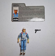 Hasbro G.I. Joe Hardtop Crawler Driver Action Figure w/ Gun & File Card