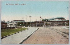 MANILA Philippines Old Spanish Walls Postcard