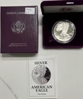 1992 S 1 oz .999 PROOF American Silver Eagle w/OGP & COA