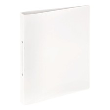 Pagna 20900-02 Ring Binder A4 Polypropylene 2-Ring Mechanism 25 mm White