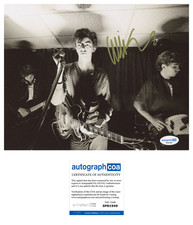 Will Sergeant ‘Echo And The Bunnymen’ Band Guitarist Signed 8x10 Photo ACOA