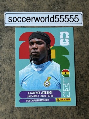 PANINI FIFA WORLD CUP 2026 - Sticker Nr. GHA 2 - LAWRENCE ATI ZIGI