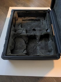 Sega Saturn Console Blockbuster Rental Case / Vintage 90s System Travel Case 