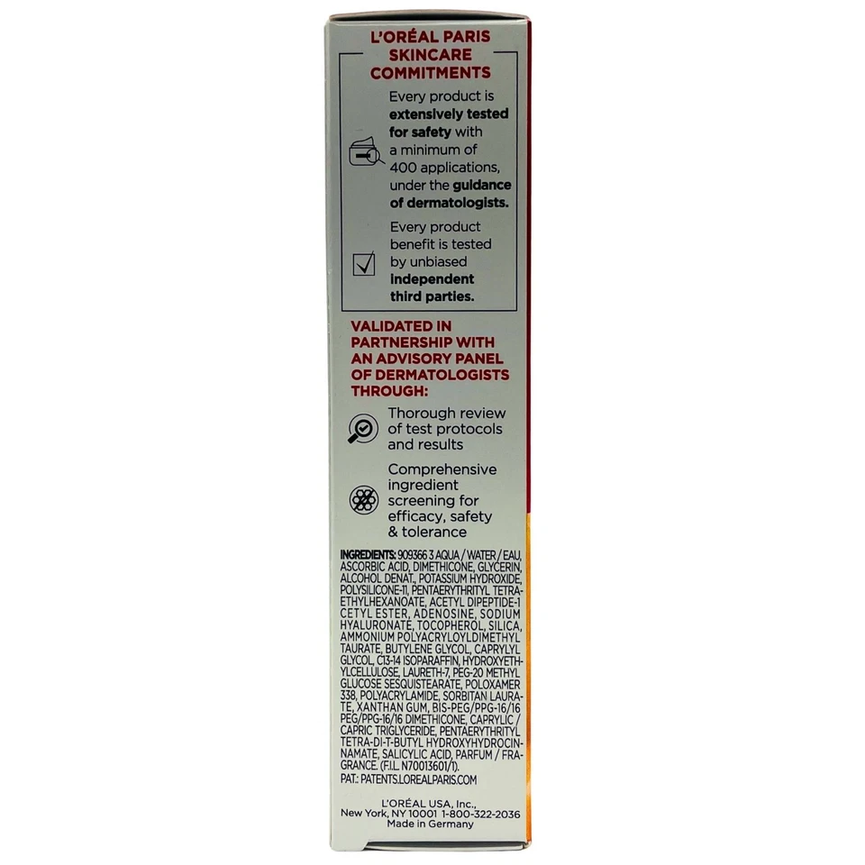 L’Oreal Revitalift Derm Intensives 12% Vitamin C Serum 1 fl oz New - Image 4 of 4