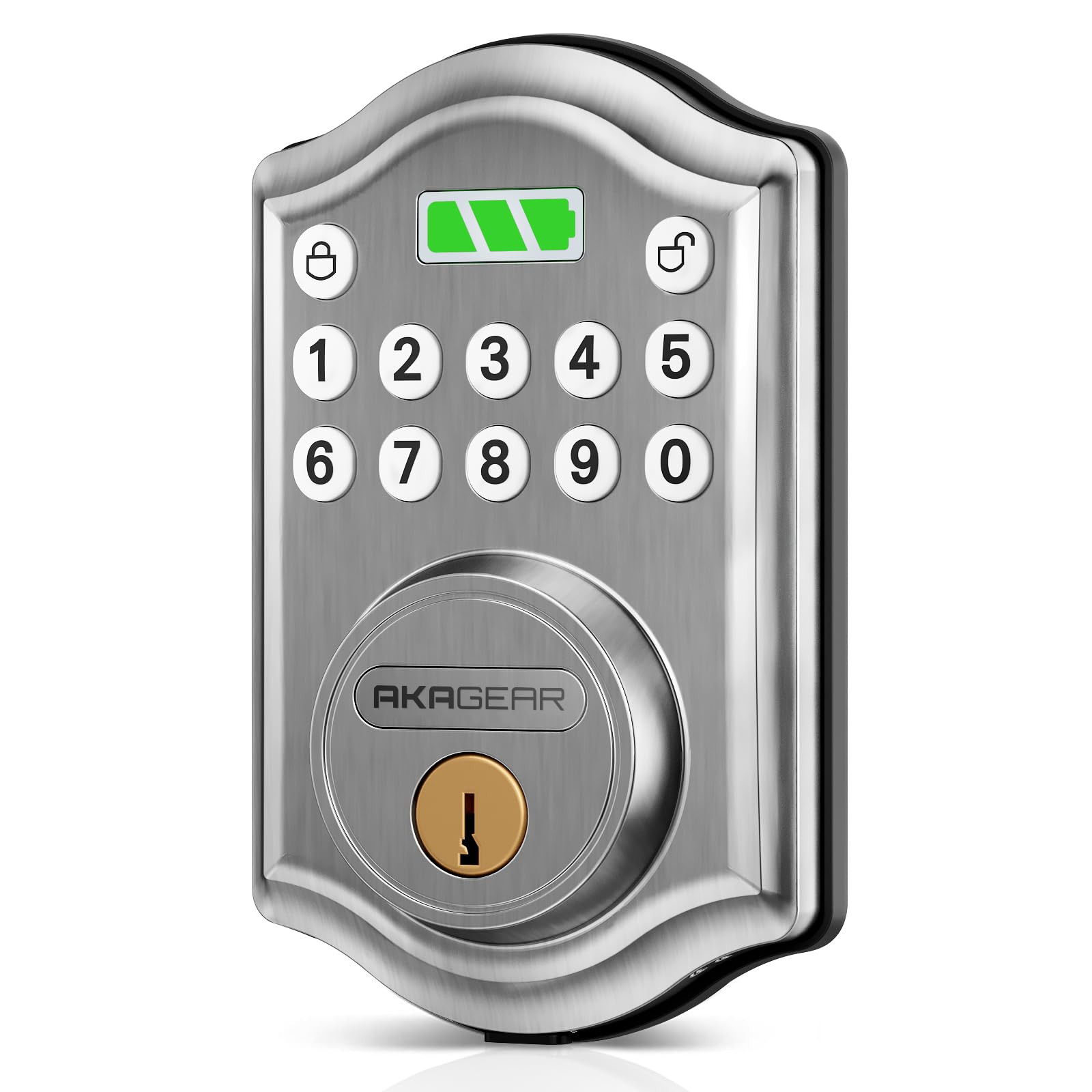 Smart Keyless Entry Door Lock with Keypad - Secure Deadbolt for Front Door