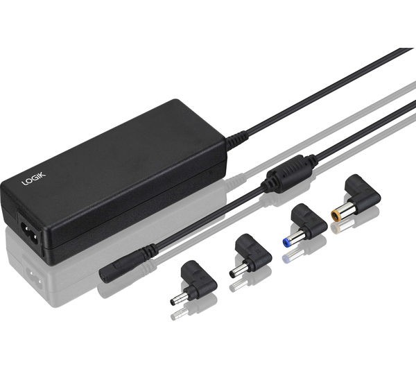 Logik 90W LPDELL16 Dell Laptop Mains power Adapter Charger 19V 90 Watt UK 3M