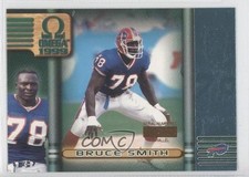 1999 Pacific Omega Platinum Blue Missing Serial Number Bruce Smith #30 HOF 0a1