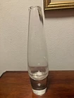 Steuben Glass David Hills 8" Suspended Bubble Bud Vase