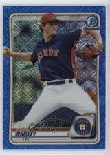 2020 Bowman Chrome Prospects Mega Box Blue Mojo Refractor Forrest Whitley tj1