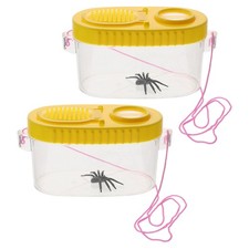  2 Pcs Kids Insect Explorer Kit Collectors' Boxes Handheld Viewer