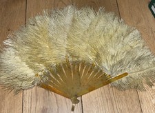 Vintage Ostrich Feather Fan 23