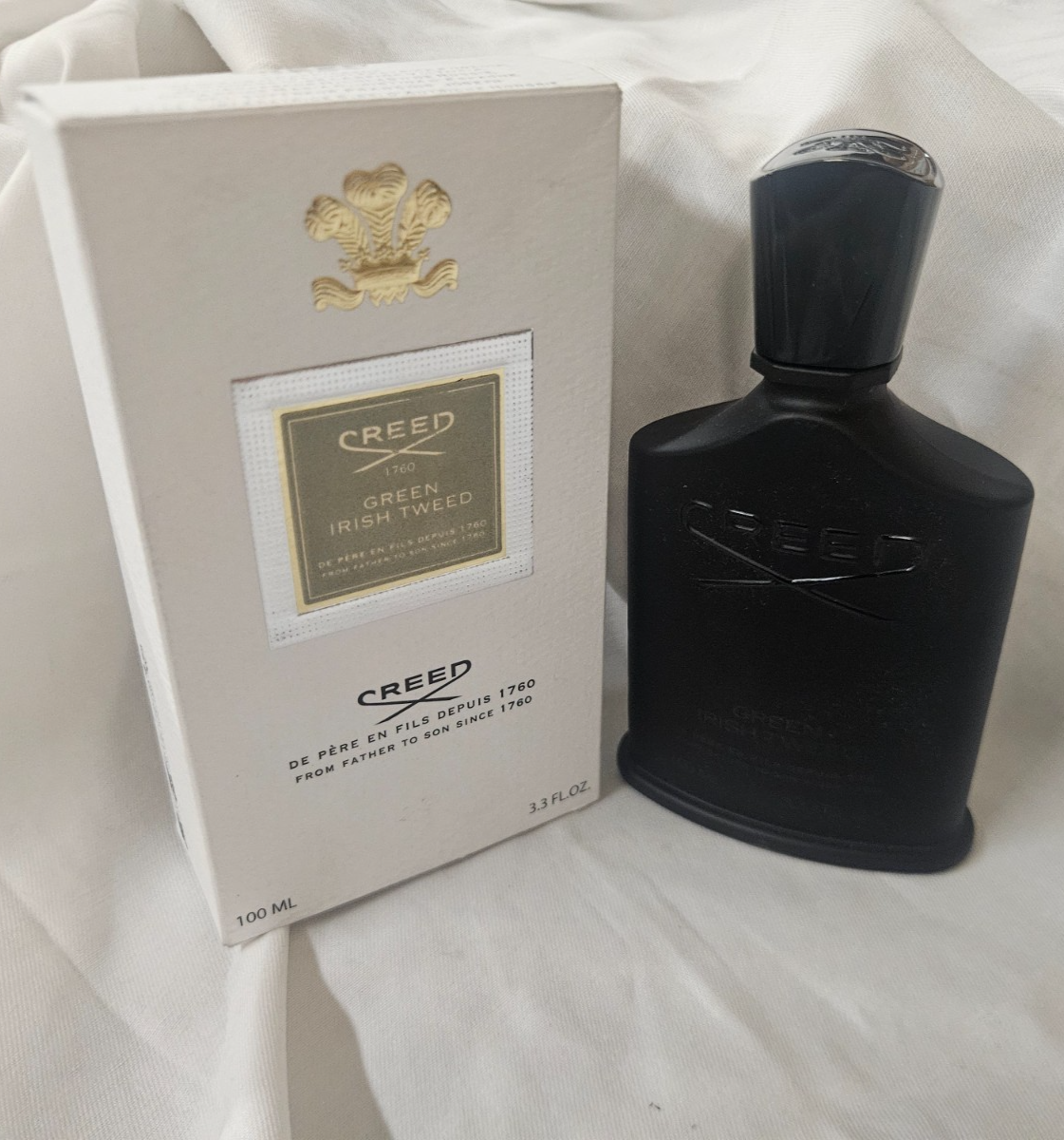 Creed Green Irish Tweed 3.3 Oz / 100ml Men's EDP Spray - New In