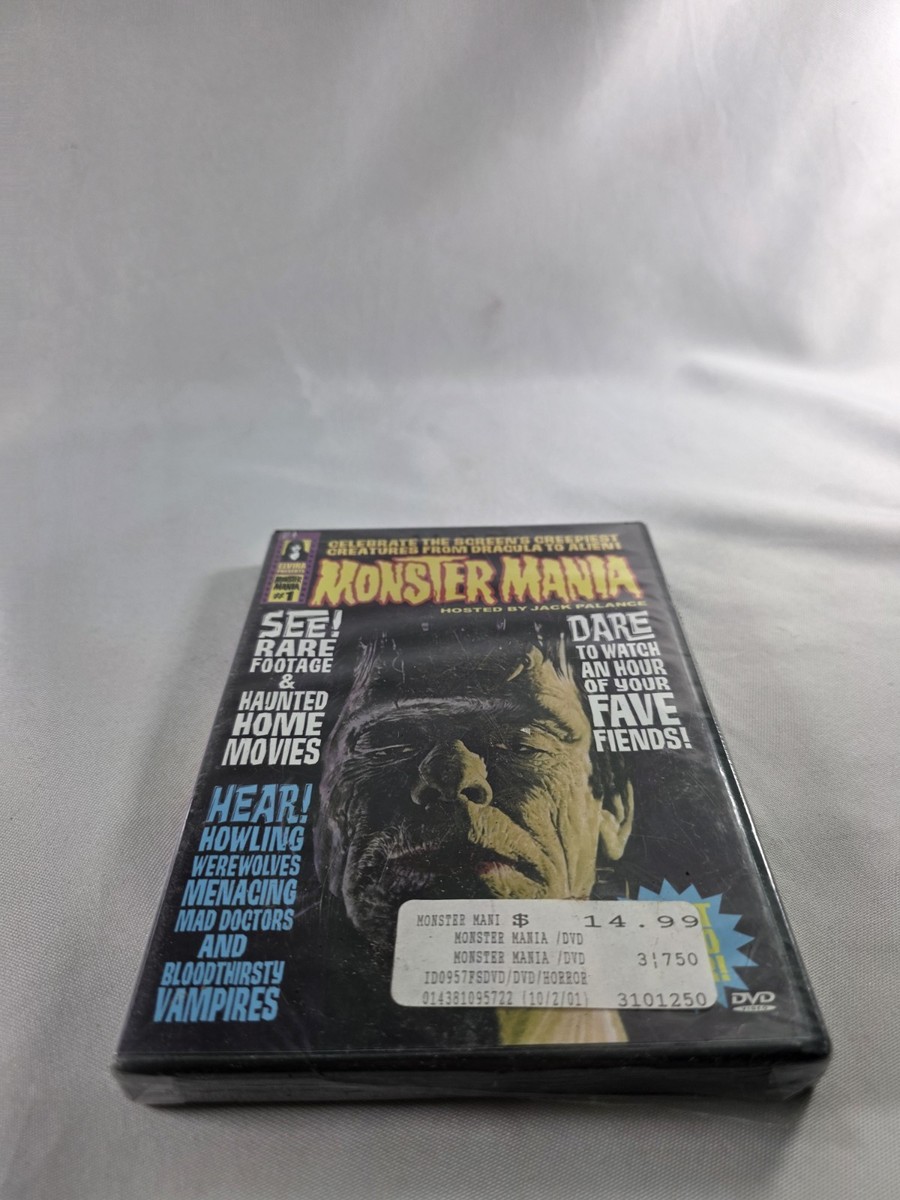 Monster Mania (DVD, 2001) for sale online | eBay