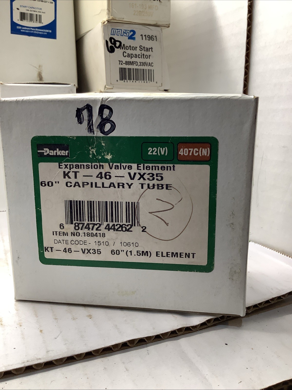 Parker KT-46-VX35 Expansion valve element New