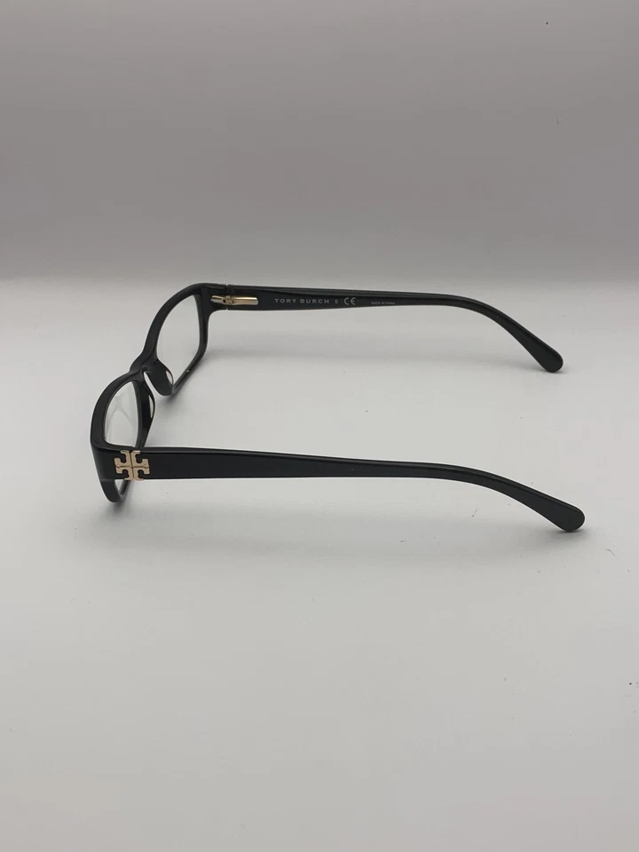 Tory Burch Eyeglasses Womens Small Black Rectangle Frame TY2003 1377 49 18 135 - Image 4 of 4