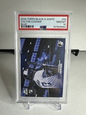 2024 Topps Black & White - Colton Cowser #93 Blue /49 (RC)