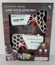 Sharper Image Laser Tag Blaster Duo 2-pack Scout Blasters NEW 