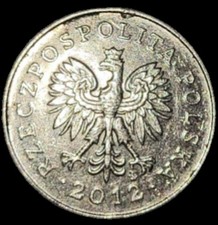 MS 2012-MW Polish Coin 10 Groszy  Eagle | Poland Copper-Nickel World Currency 