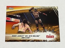 2019 Topps WWE SummerSlam Wrestling Bronze #85 - Bobby Lashley & Seth Rollins