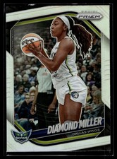 Diamond Miller 2025 Panini Prizm WNBA Silver Prizm A Card #27