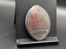 Maserati Ghibli Indy Mexico Logo Anteriore Emblema Fregio Stemma Scritta Badge