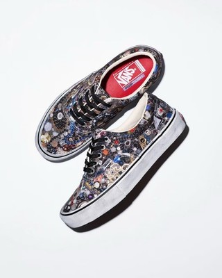Size 12 - Supreme x Mike Kelley Vans Era Black | eBay
